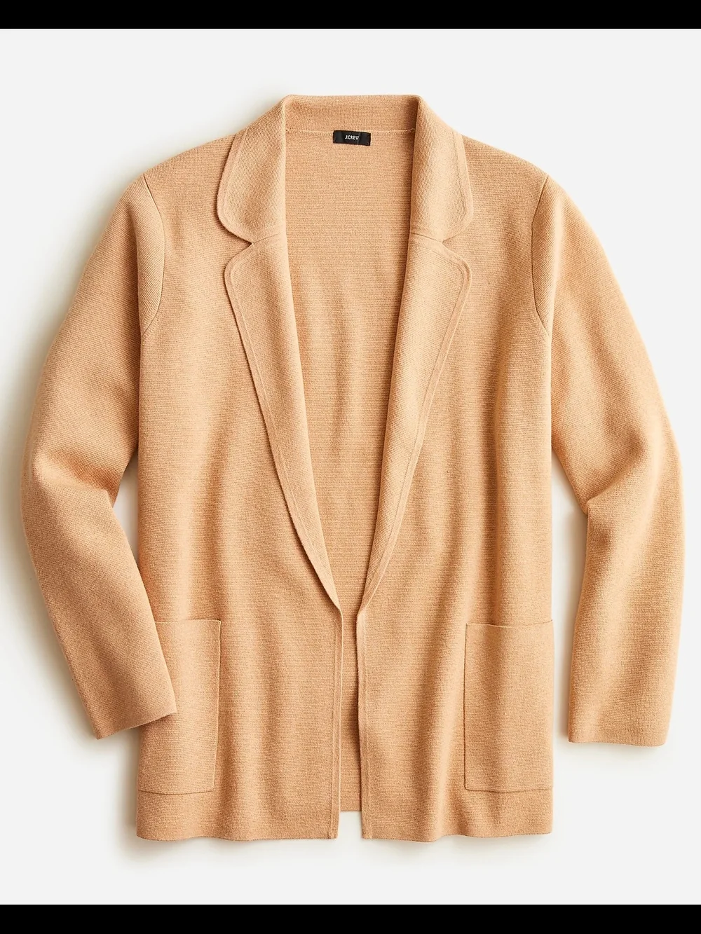 J. Crew Eloise Wool Blend Sweater Blazer